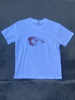 White eyes T-shirt y2k hip-hop street