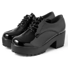 【GRL】お値下げ可能ローファー エナメル 厚底 23.5cm