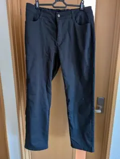 新品タグなしフェリシモリブインコンフォート　 裏ボアパンツ　黒　サイズ14　3L