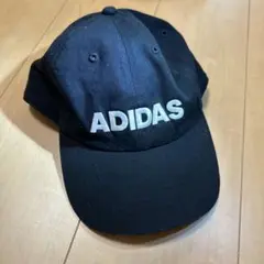 ADIDAS ブラック キャップ フリーサイズ