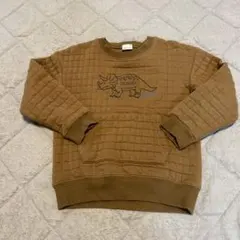 プティマイン　恐竜キルトトレーナー