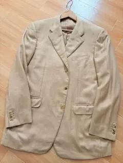 美品 LARDINI ラルディーニ コーデュロイジャケット 46 ライトブラウン