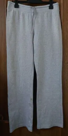00s ユニクロ ストレートスウェットパンツ グレー ウィメンズ Lサイズ
