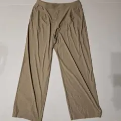 【美品】UNIQLO　ウルトラストレッチエアリズムワイドパンツ　XXL　丈長め