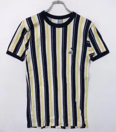 70年代ビンテージ レトロlordrun RENOWN ストライプ Tシャツ Lのサムネイル