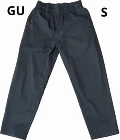 【中古】 GU シェフパンツ ブラック S テーパードのサムネイル