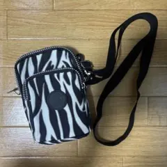 ゼブラ柄ショルダーバッグ