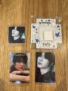 TXT ボムギュ ビジュアルスクエアフォトシールケース ツインウエハース　シール