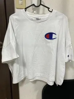 チャンピオン・レディース・ピッグロゴ・ホワイト・Tシャツ・M