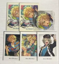 あんスタ　白鳥藍良　10周年　缶バッジ　ぱしゃっつ