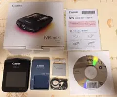 極美品付属品完備動作確認済 Canon iVIS mini ホワイトビデオカメラ