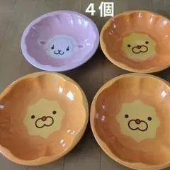ミスタードーナツ皿　ライオン３個　羊１個のサムネイル