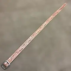 34inch ターコイズ　HTC カービング　レザーベルト