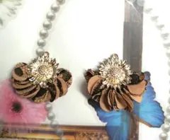 再販不可ハンドメイドフックピアス