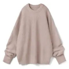 GRL オーバーサイズニットトップス　ピンク