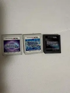 Nintendo 3DS DS ポケットモンスター ソフト4本セット 動作確認済