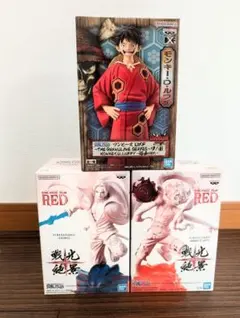 ONE PIECE ワノ国 ルフィ、フィルムRED シャンクス ルフィ