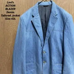 Levi's ACTION BLAZER デニム テーラードジャケット 42L