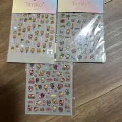 ネイルシール 夏のキャラクターセット