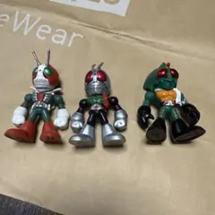ザ仮面ライダーズ8　食玩フィギュア 仮面ライダー1号・V3・アマゾン
