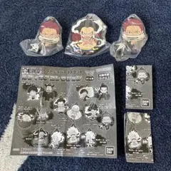 【最終値下げ】ワンピース　カプセルラバーマスコット　ルフィギアコレクション　3個