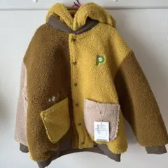 breeze ピクミン　リバーシブルボアブルゾン