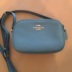 COACH ショルダーバッグ ブルー系