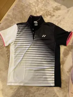 YONEX ポロシャツ Lサイズ ホワイト/ブラック
