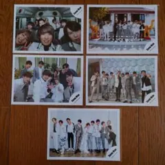 Snow Man タイ 集合 公式写真5枚セット