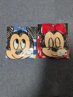 値下げしました！ミッキー & ミニー タオルセット 2枚
