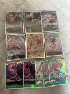 かず様専用　ワンピースカード師弟の絆まとめ売りグザンsp、ゾロリーパラ、シクなど