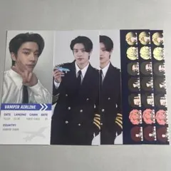 ENHYPEN WORLD パイロット チケット ジェイク　6枚セット