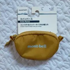 mont-bell モンベル コインパース イエロー　新品未使用