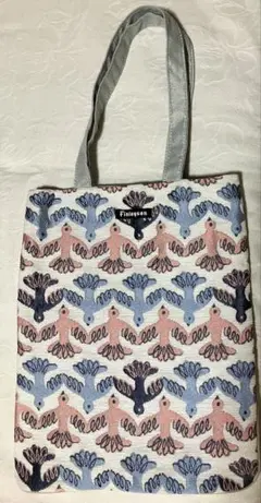 超美品　フィンレイソン　鳥　トートバッグ　Finlayson 北欧　ワタリドリ