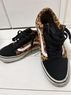 VANS オールドスクール レオパード柄 スニーカー