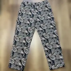 Cheers ペイズリー柄 ワイドパンツ