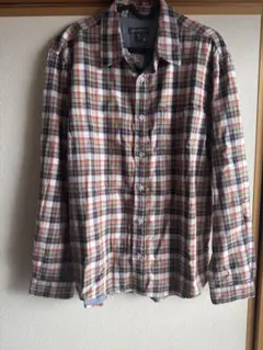 【再値下げ】（新品未使用）Eddie Bauer チェック柄 長袖シャツ M
