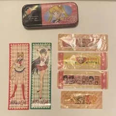【レトロ】　セーラームーン　絆創膏　シール　90年代　当時物　まとめ売り　レア