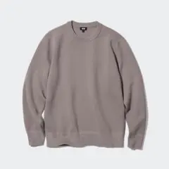 ユニクロ ウォッシャブルミラノリブクルーネックセーター