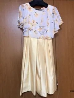 AIMER 花柄シフォン切替ワンピース ドレス/オケージョンのサムネイル