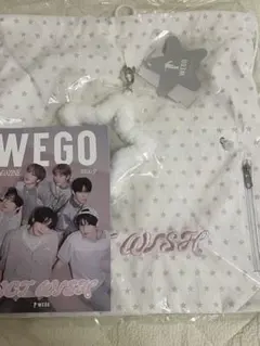 NCTWISH チャーム付きナップサック wego コラボ - メルカリ