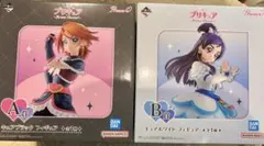 一番くじ プリキュア A賞 キュアブラック + B賞 キュアホワイト フィギュア