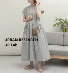 URBAN RESEARCH UR Lab. ウエストタックシャツワンピース
