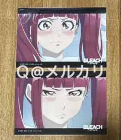 BLEACH 毒ヶ峰リルカ クリアミニ色紙 缶バッジ ステッカー カード
