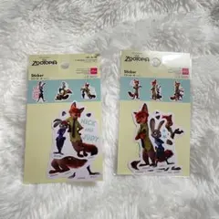 ズートピア ステッカー 2セット