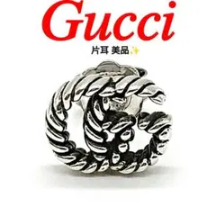 正規品】未使用に近い‼️GUCCI ピアス 片耳 (キャッチ社外品) - メルカリ