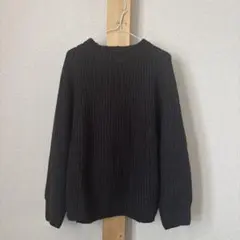 AMERICAN HOLIC 黒 ニットセーター M