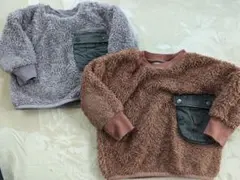 O＆Gトップス　90 100 お揃い　男女兄弟