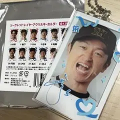 阪神タイガース シークレットレイヤーアクリルキーホルダー 近本光司