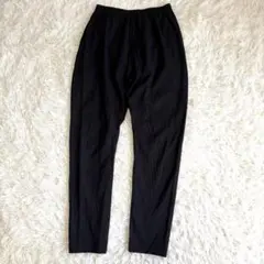 25SS ババグーリ イージーパンツ ブラック コットン100% ゆったりのサムネイル